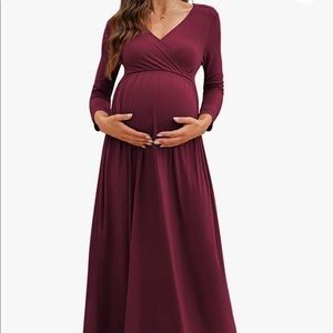 Gown perfect for maternity photos